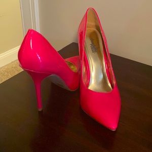 Hot pink heels